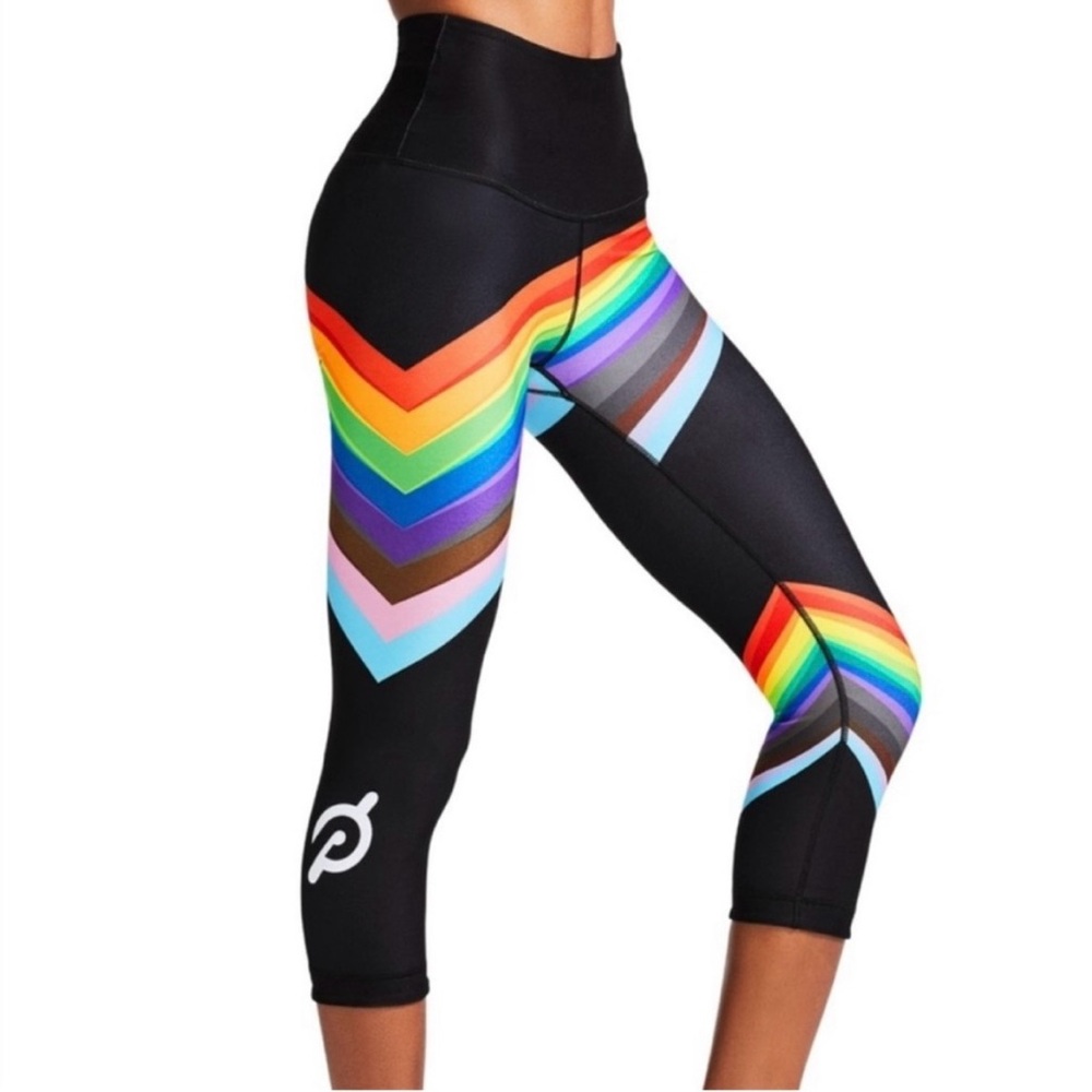 Peloton Pride Collection Rainbow Leggings